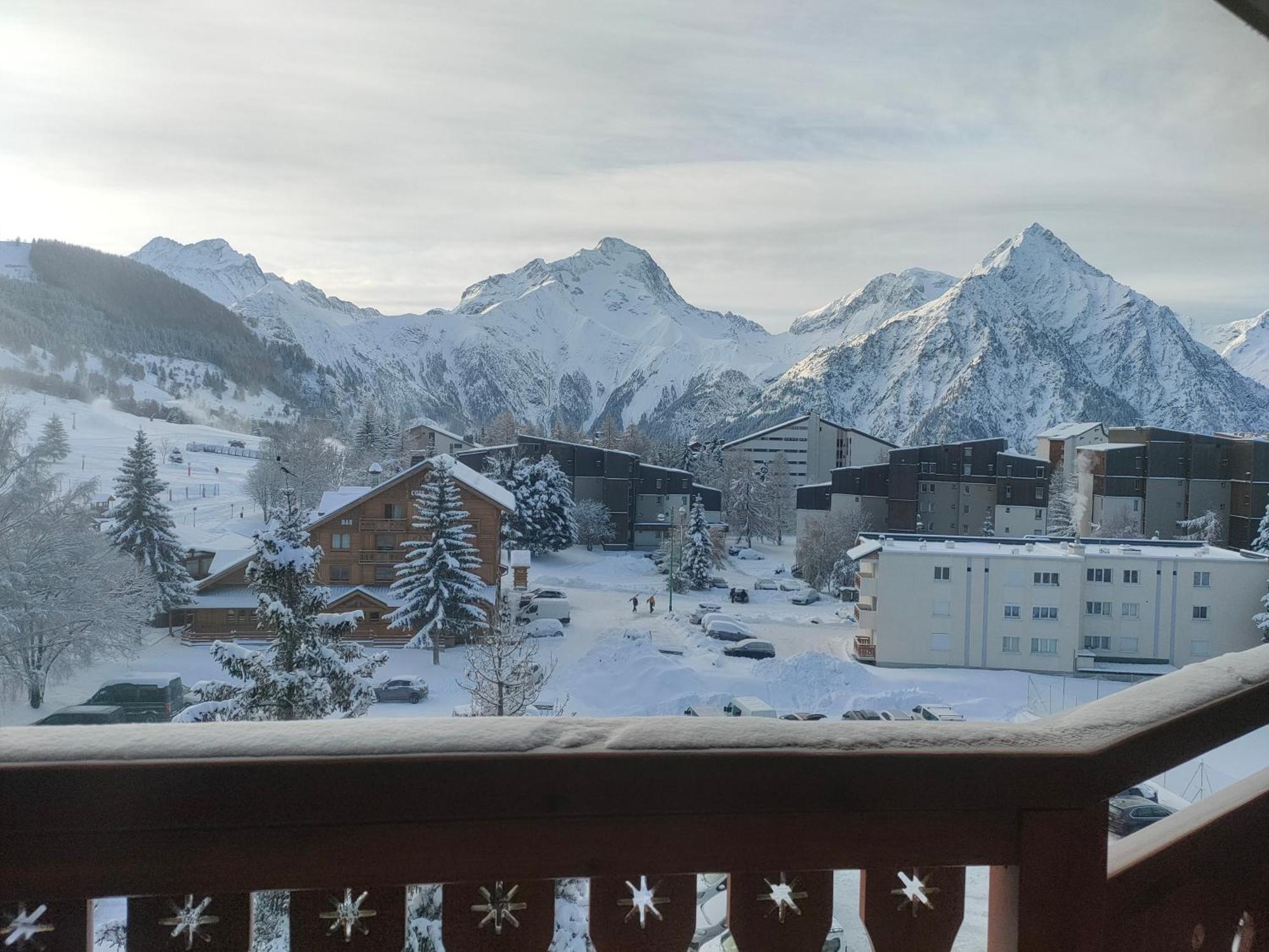 Residence Plein Sud A Cote Jandri Express, Front De Neige, Vue Splendide, Label 2 Alpes, Classe 2 Etoiles Tourisme Les Deux Alpes Eksteriør bilde
